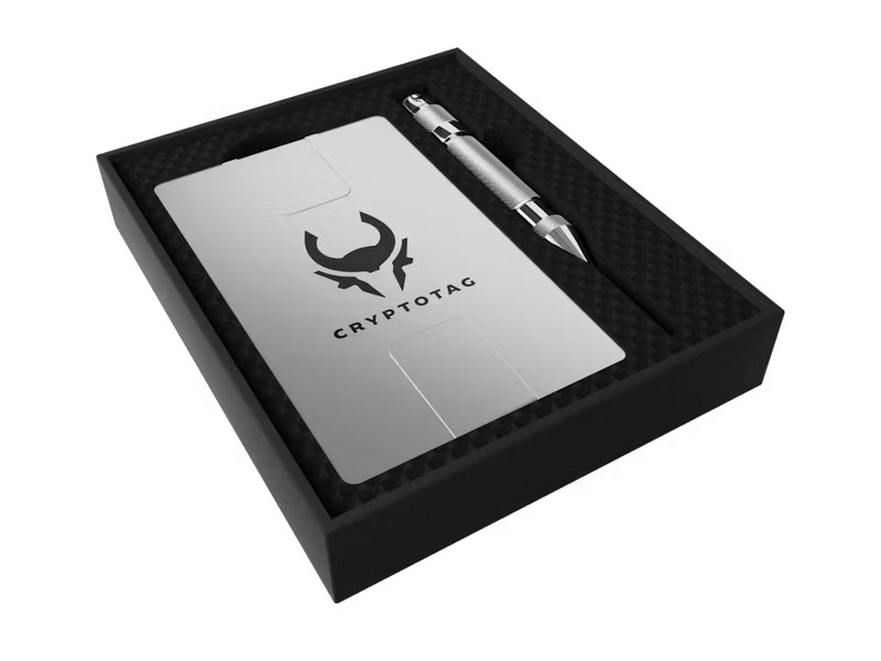 Cryptotag Zeus, Seed backup, 24 words